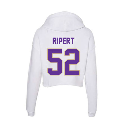 Western Carolina - NCAA Football : Manasseh Ripert - Classic Shersey Women's Crop Fleece Hoodie-1