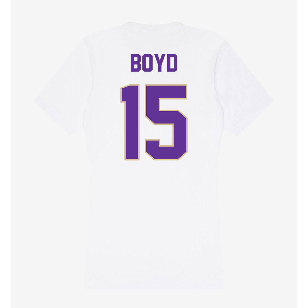 Western Carolina - NCAA Football : Jai Boyd - Classic Shersey Women's V-Neck T-Shirt-1