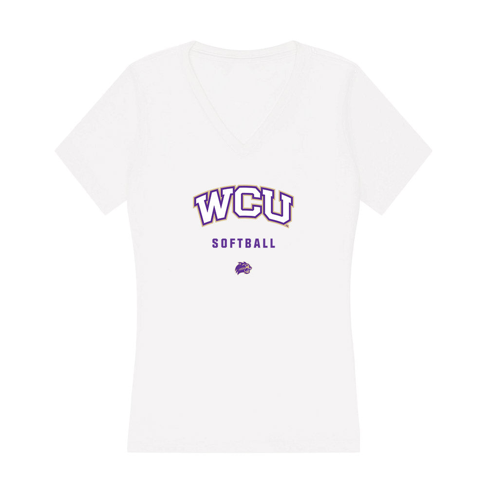 Western Carolina - NCAA Softball : Rylee Butler - Classic Shersey Women's V-Neck T-Shirt-0