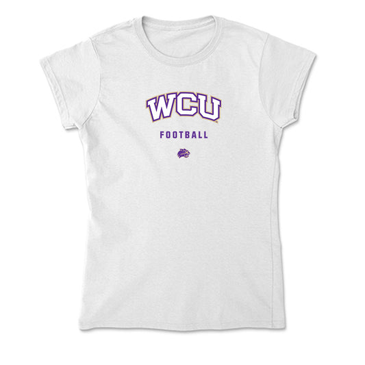 Western Carolina - NCAA Football : Caleb Fisher - Classic Shersey Soft Style Women’s T-Shirt-0