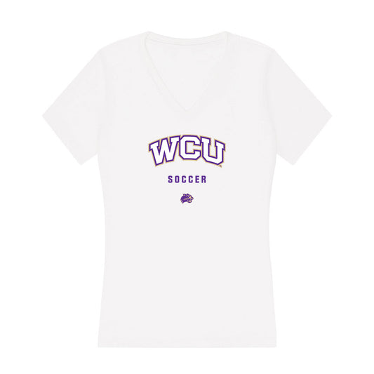 Western Carolina - NCAA Women's Soccer : Sophie Schultz - Classic Shersey Women's V-Neck T-Shirt-0