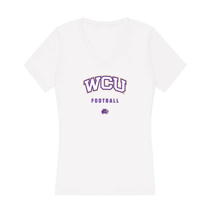 Western Carolina - NCAA Football : Jai Boyd - Classic Shersey Women's V-Neck T-Shirt-0