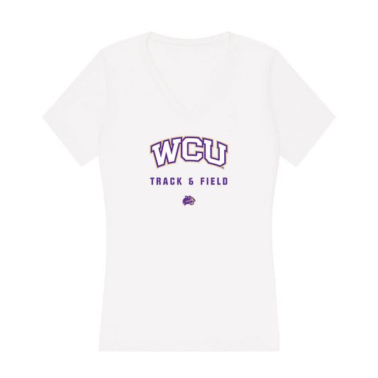 Western Carolina - NCAA Women's Track & Field : Gabrielle Harris - Classic Shersey Women's V-Neck T-Shirt-0