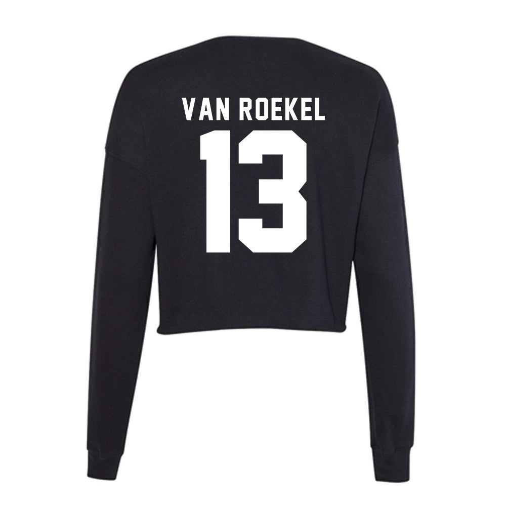 SHSU - NCAA Football : Ryan Van Roekel - Women's Cropped Crew Fleece-1