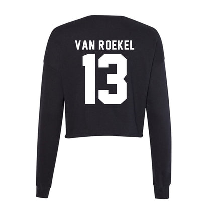 SHSU - NCAA Football : Ryan Van Roekel - Women's Cropped Crew Fleece-1