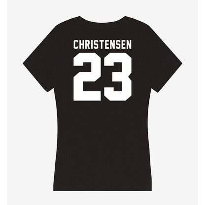 SHSU - NCAA Baseball : Brady Christensen - Women's V-Neck T-Shirt-1