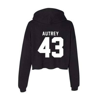 SHSU - NCAA Baseball : Hunter Autrey - Women's Crop Fleece Hoodie-1