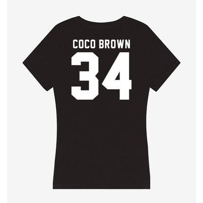 SHSU - NCAA Football : Landan "Coco" Brown - Women's V-Neck T-Shirt-1