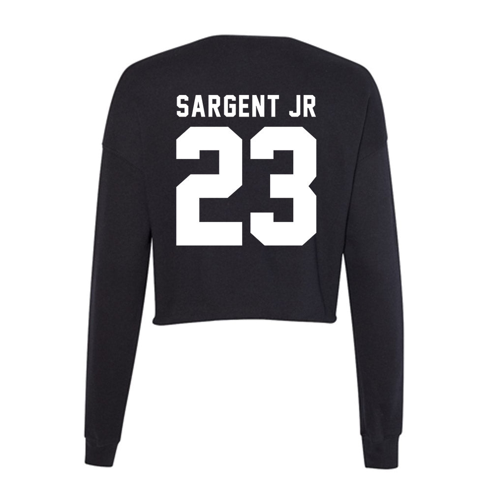SHSU - NCAA Football : AJ Sargent Jr - Women's Cropped Crew Fleece-1