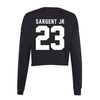 SHSU - NCAA Football : AJ Sargent Jr - Women's Cropped Crew Fleece-1