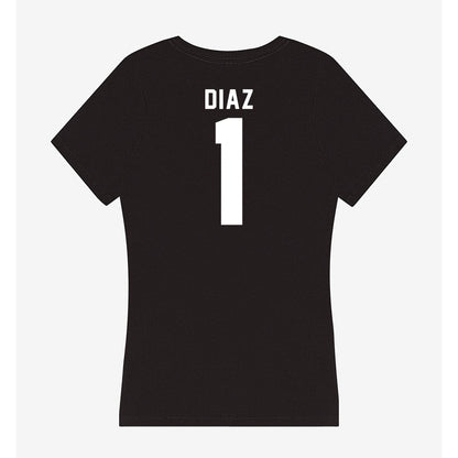 SHSU - NCAA Football : Jada Diaz - Women's V-Neck T-Shirt-1