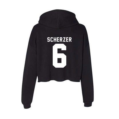 SHSU - NCAA Baseball : Braeden Scherzer - Women's Crop Fleece Hoodie-1