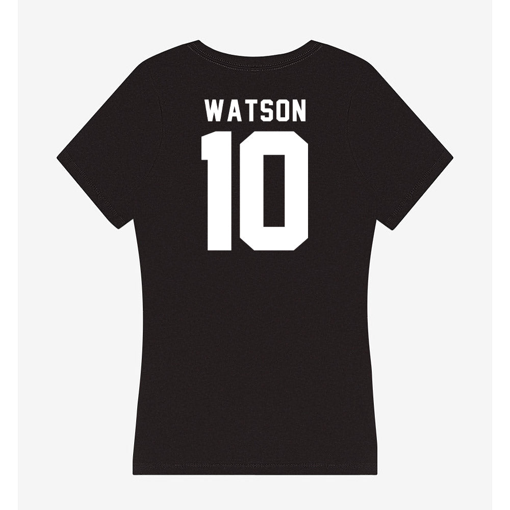 SHSU - NCAA Football : Hunter Watson - Women's V-Neck T-Shirt-1