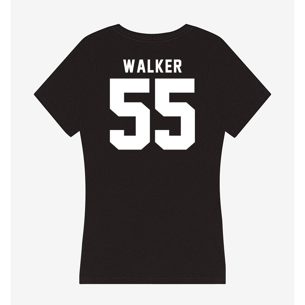 SHSU - NCAA Men's Basketball : jacob walker - Women's V-Neck T-Shirt-1