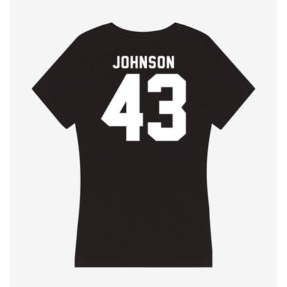 SHSU - NCAA Football : Jayveon Johnson - Women's V-Neck T-Shirt-1