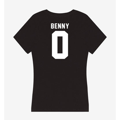 SHSU - NCAA Men's Basketball : Noah Benny - Women's V-Neck T-Shirt-1