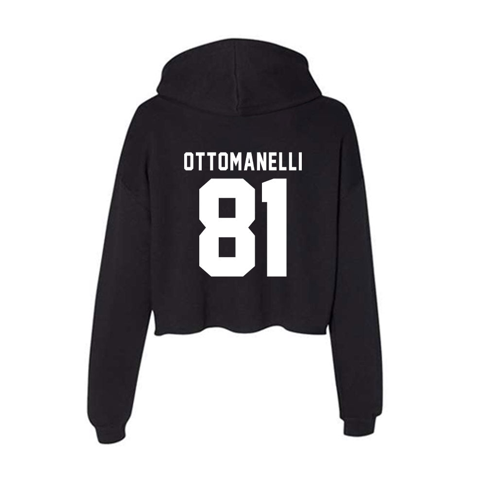 SHSU - NCAA Football : Nico Ottomanelli - Women's Crop Fleece Hoodie-1