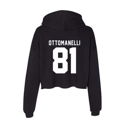 SHSU - NCAA Football : Nico Ottomanelli - Women's Crop Fleece Hoodie-1