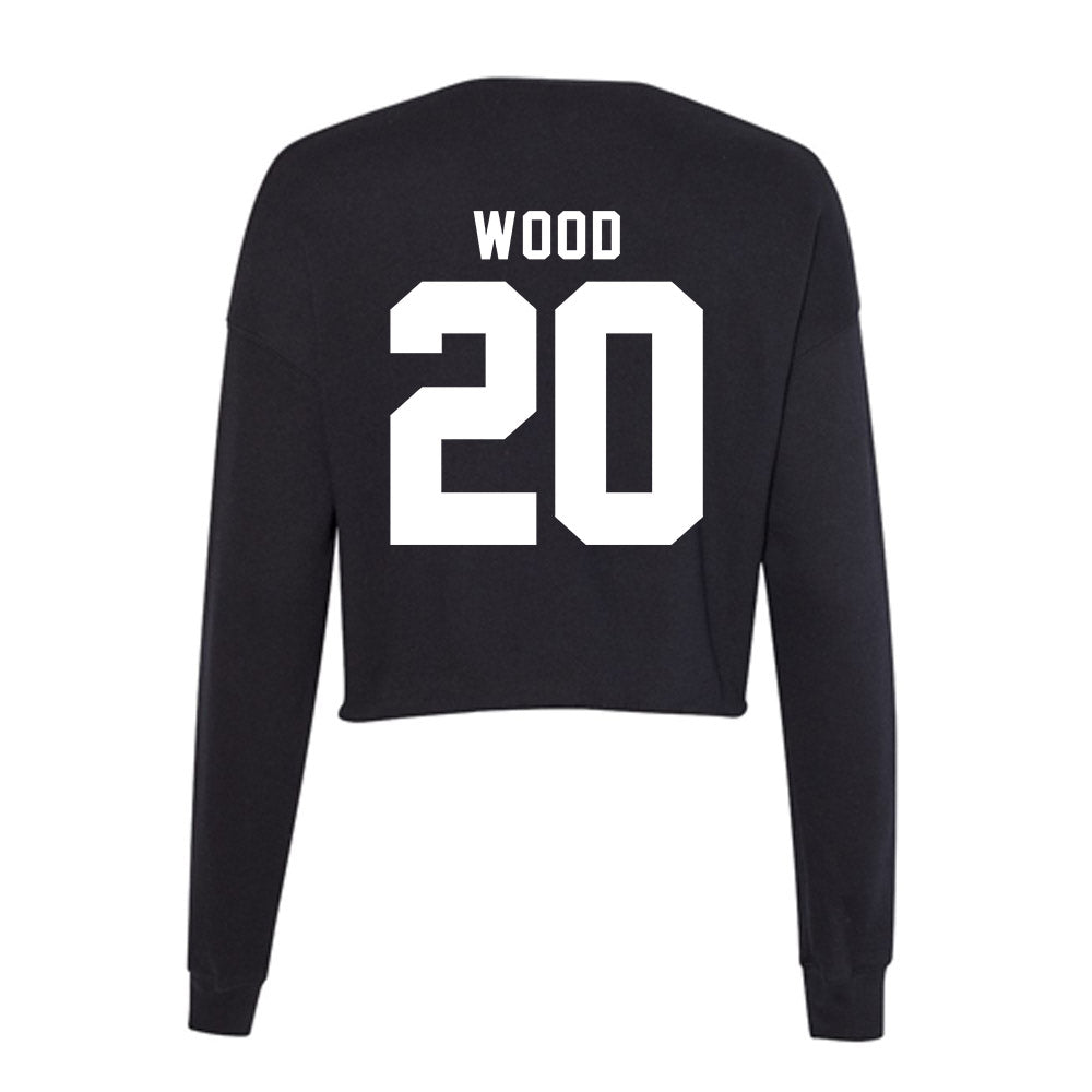 SHSU - NCAA Women's Volleyball : Bella Wood - Women's Cropped Crew Fleece-1