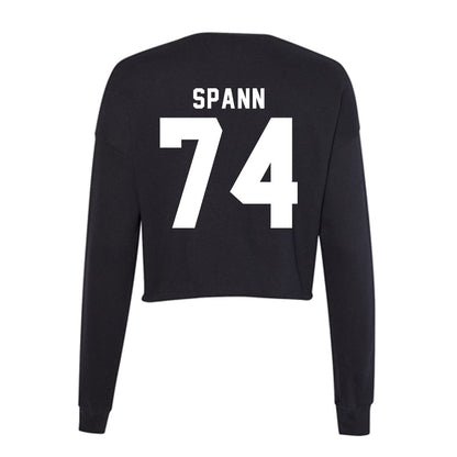 SHSU - NCAA Football : Graceson Spann - Women's Cropped Crew Fleece-1