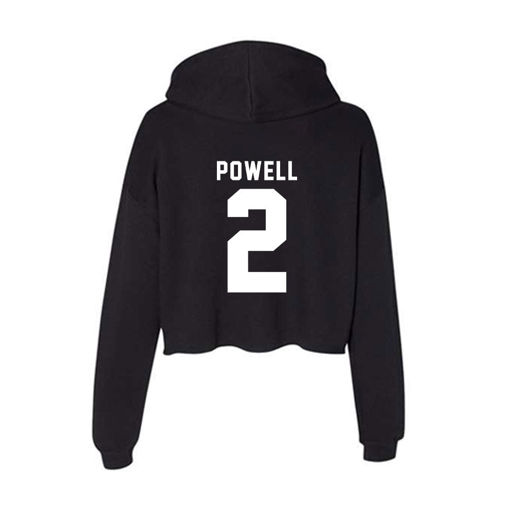 SHSU - NCAA Football : Devonta Powell - Women's Crop Fleece Hoodie-1
