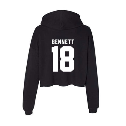 SHSU - NCAA Baseball : Devin Bennett - Women's Crop Fleece Hoodie-1