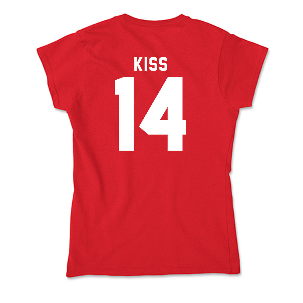 Bradley - NCAA Women's Volleyball : Anna Kiss - Soft Style Women’s T-Shirt-1