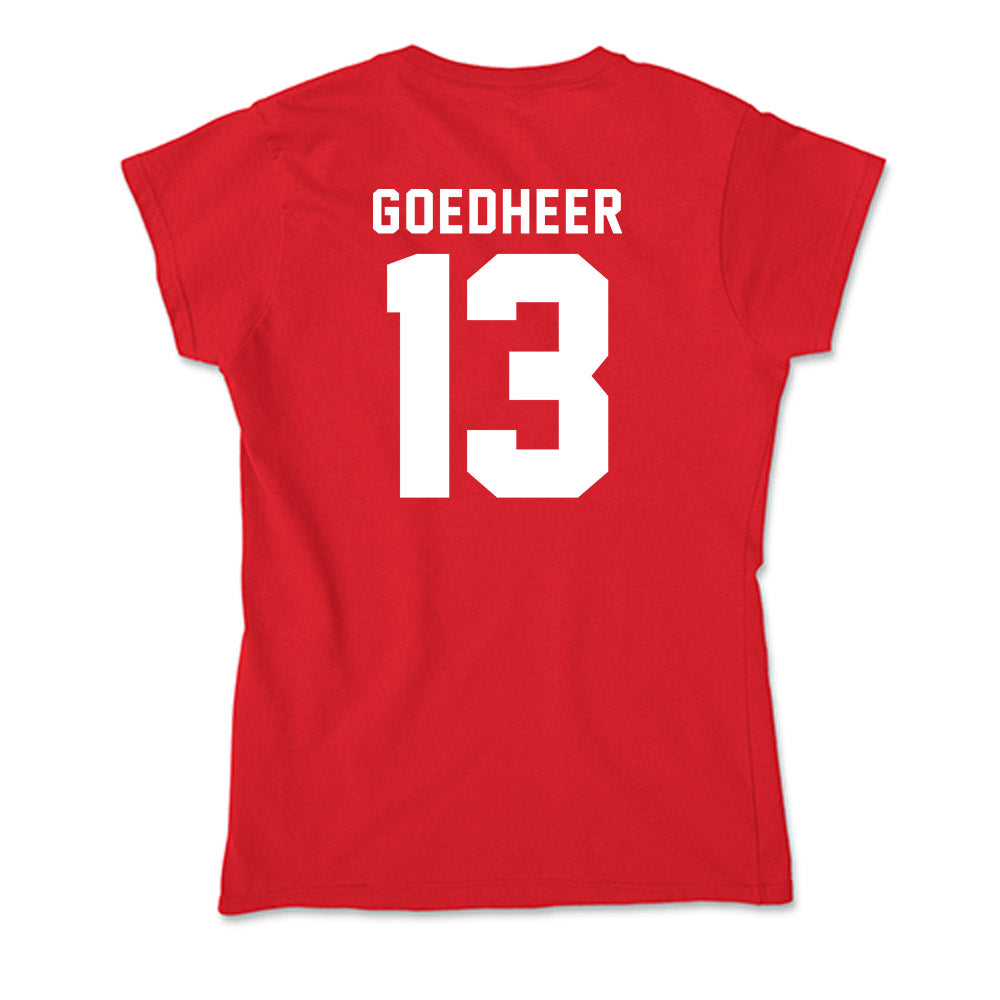 Bradley - NCAA Women's Volleyball : Adeline Goedheer - Soft Style Women’s T-Shirt-1