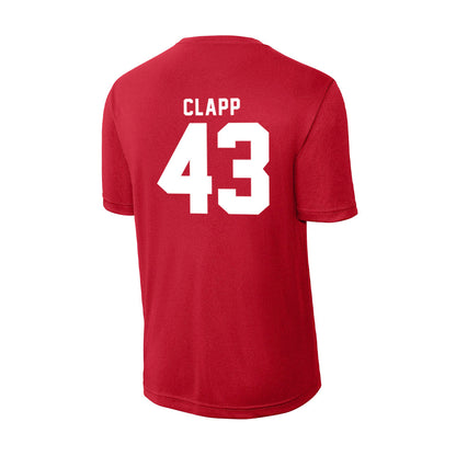 Bradley - NCAA Baseball : Reece Clapp - Activewear T-Shirt-1