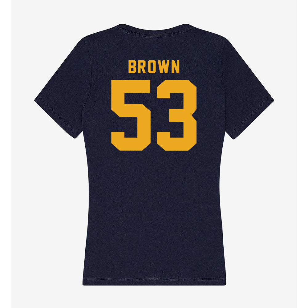 ETAMU - NCAA Football : JaCory Brown - Women's V-Neck T-Shirt-1