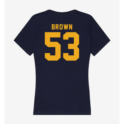 ETAMU - NCAA Football : JaCory Brown - Women's V-Neck T-Shirt-1