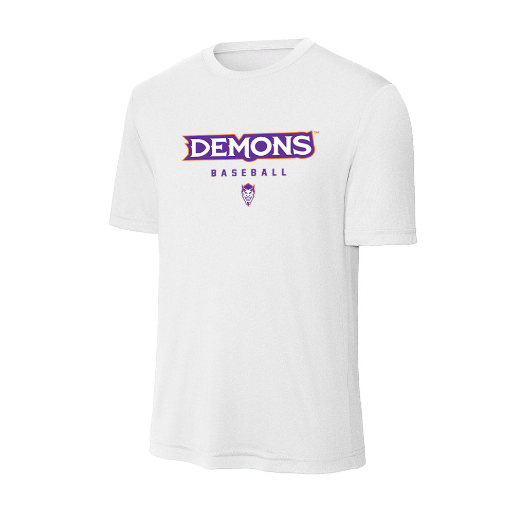 Northwestern State - NCAA Baseball : Carter White - Activewear T-Shirt-0