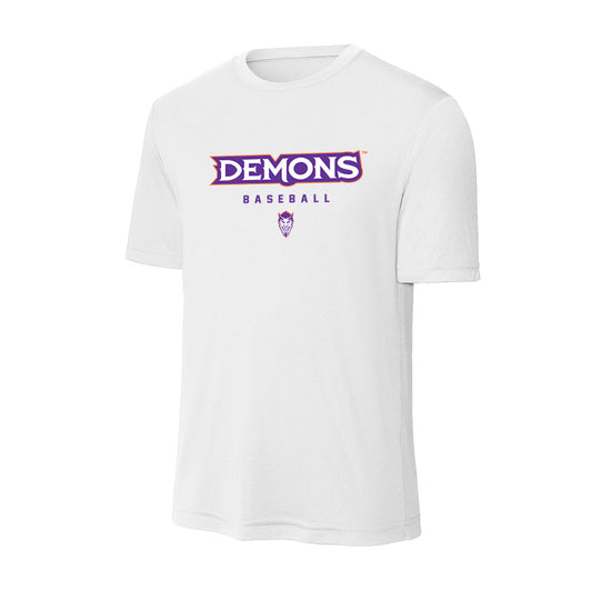 Northwestern State - NCAA Baseball : Carter White - Activewear T-Shirt-0