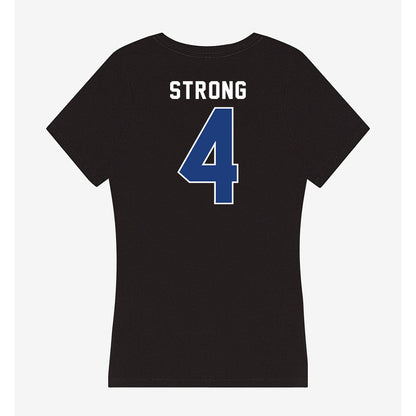 McNeese State - NCAA Football : Jake Strong - Women's V-Neck T-Shirt-1