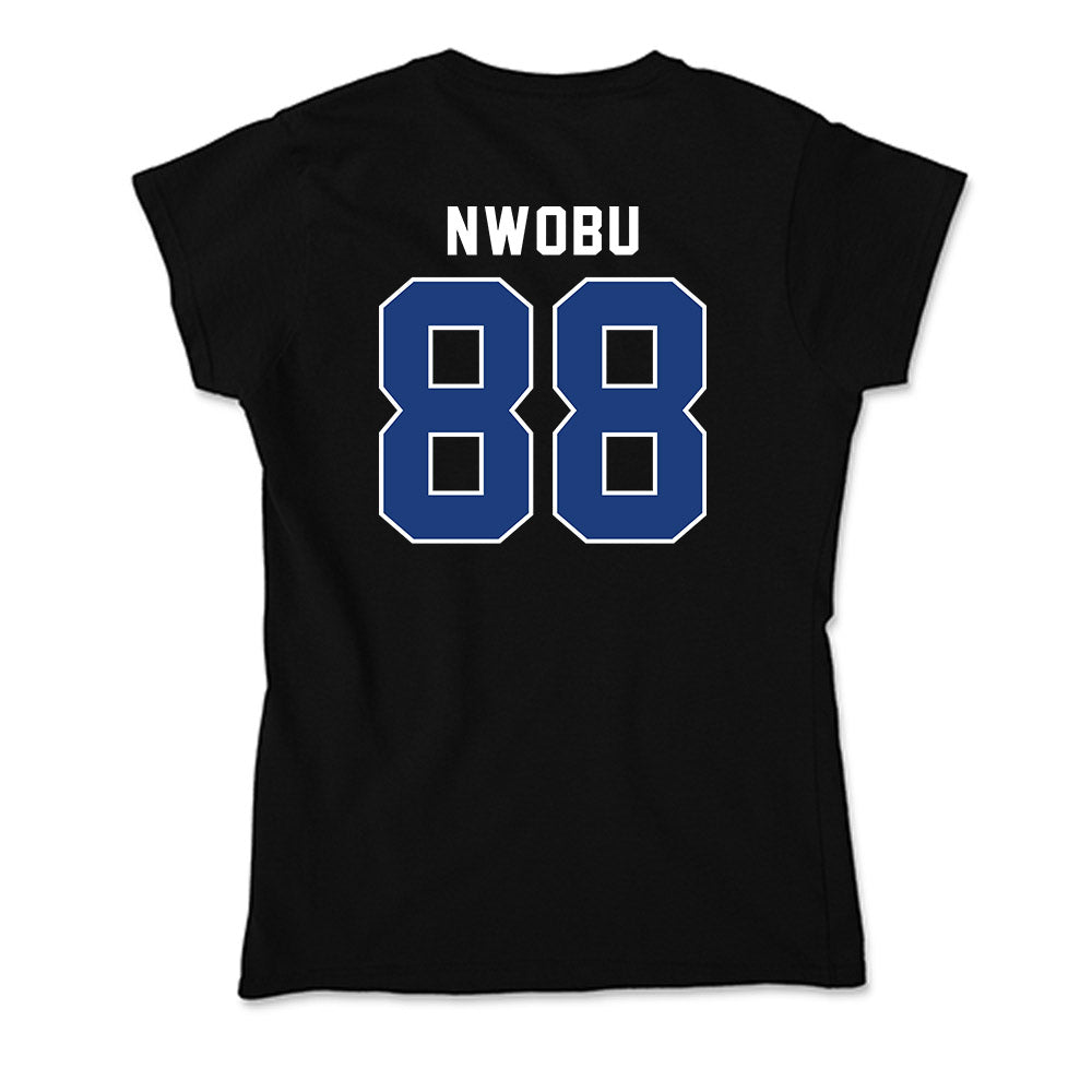 McNeese State - NCAA Football : Ikenna Nwobu - Soft Style Women’s T-Shirt-1