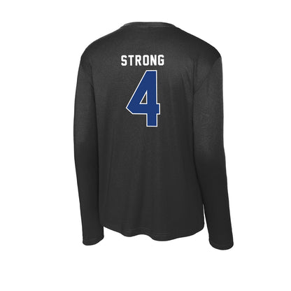 McNeese State - NCAA Football : Jake Strong - Activewear Long Sleeve T-Shirt-1