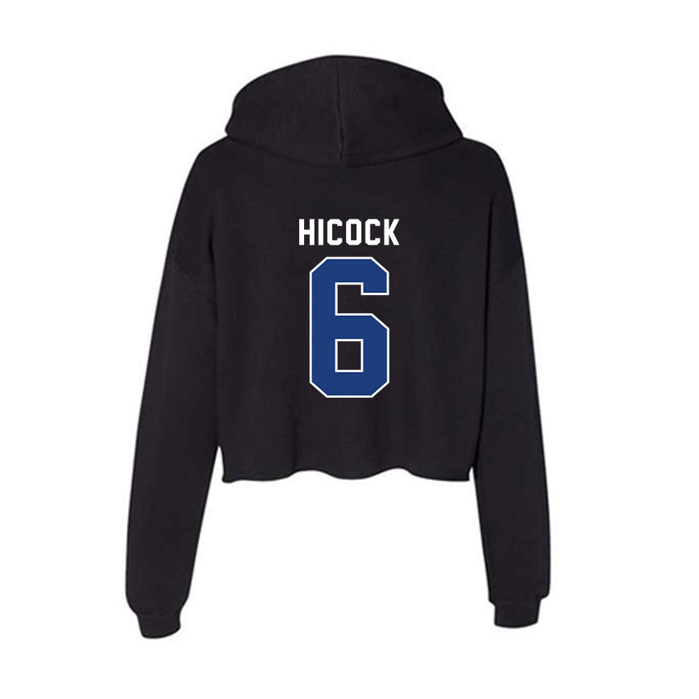 McNeese State - NCAA Women's Soccer : Riley Hicock - Women's Crop Fleece Hoodie-1
