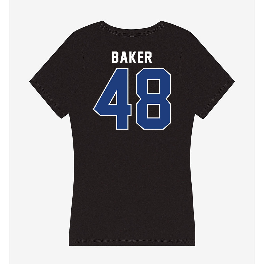 McNeese State - NCAA Football : Trent Baker - Women's V-Neck T-Shirt-1