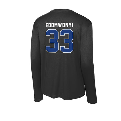 McNeese State - NCAA Women's Soccer : Elizabeth Edomwonyi - Activewear Long Sleeve T-Shirt-1