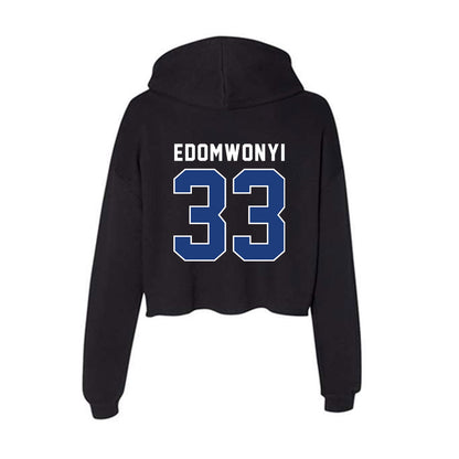McNeese State - NCAA Women's Soccer : Elizabeth Edomwonyi - Women's Crop Fleece Hoodie-1