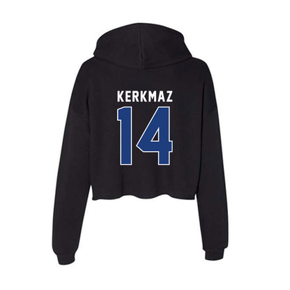 McNeese State - NCAA Baseball : Landon Kerkmaz - Women's Crop Fleece Hoodie-1