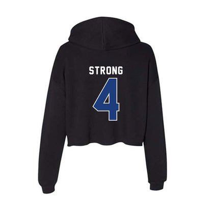 McNeese State - NCAA Football : Jake Strong - Women's Crop Fleece Hoodie-1
