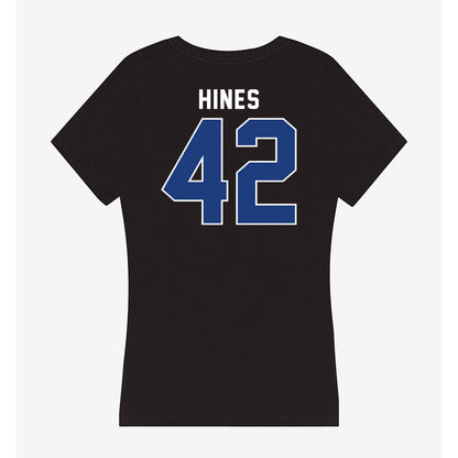 McNeese State - NCAA Football : Kesean Hines - Women's V-Neck T-Shirt-1