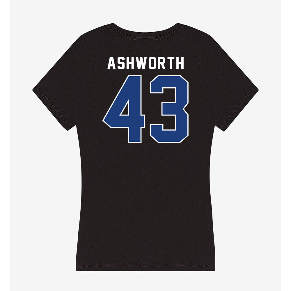 McNeese State - NCAA Baseball : Reese Ashworth - Women's V-Neck T-Shirt-1