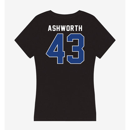 McNeese State - NCAA Baseball : Reese Ashworth - Women's V-Neck T-Shirt-1