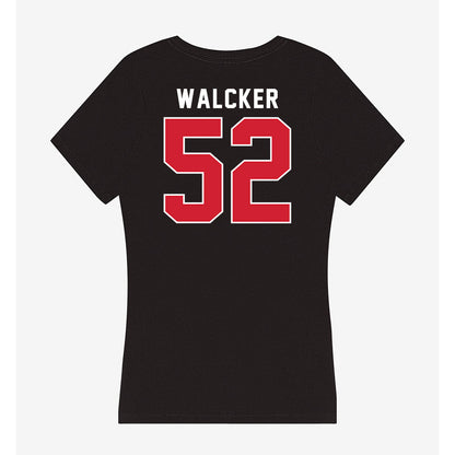 Eastern Washington - NCAA Football : Conner Walcker - Women's V-Neck T-Shirt-1