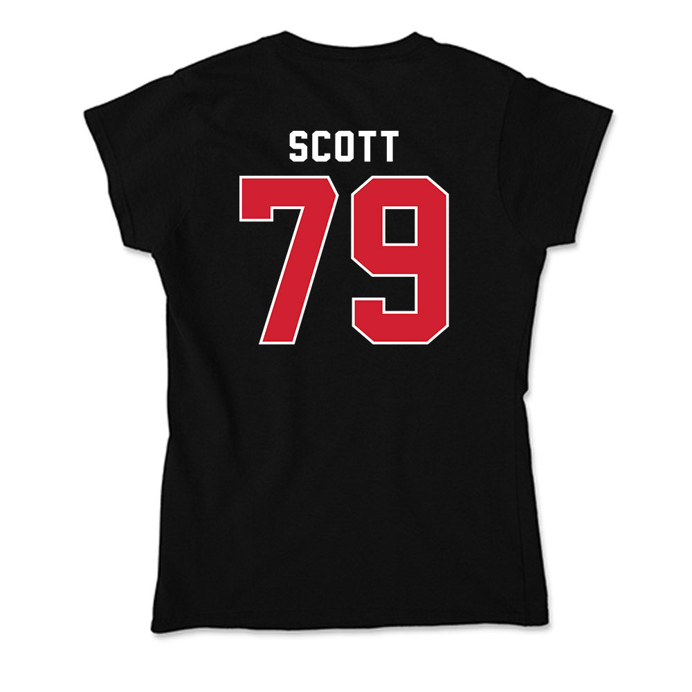 Eastern Washington - NCAA Football : Dylan Scott - Soft Style Women’s T-Shirt-1