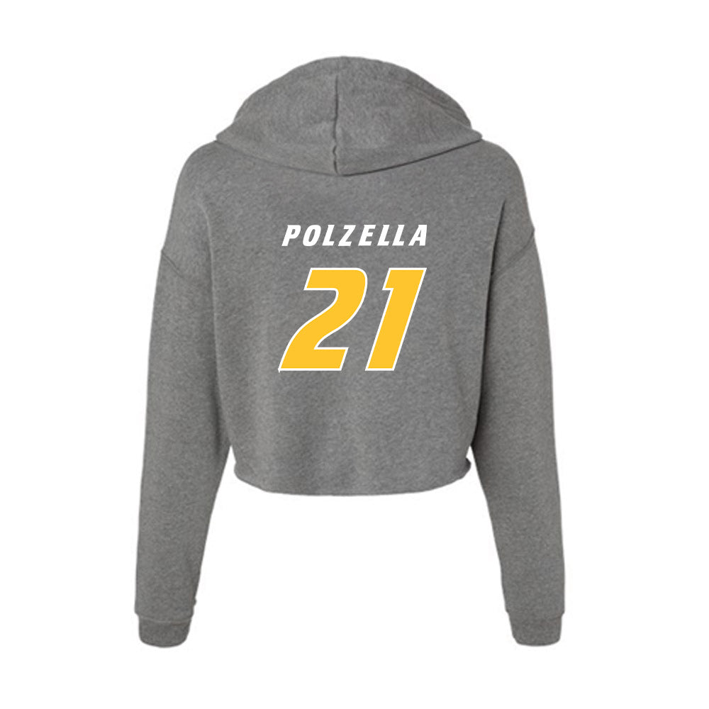 Hofstra - NCAA Softball : Sophia Polzella - Women's Crop Fleece Hoodie-1