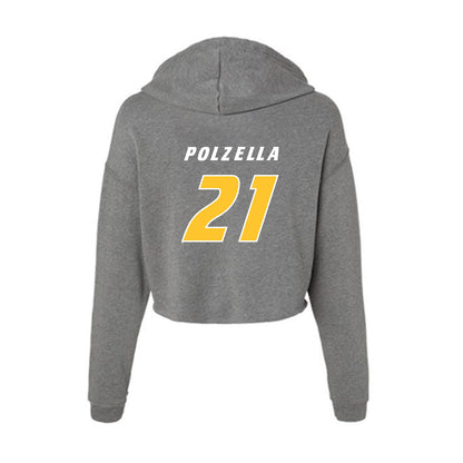 Hofstra - NCAA Softball : Sophia Polzella - Women's Crop Fleece Hoodie-1