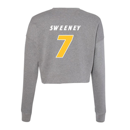 Hofstra - NCAA Baseball : Mike Sweeney - Women's Cropped Crew Fleece-1